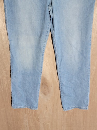 gloria vanderbilt jeans womens size 14 amanda tapered stretch high rise blue - 第 5/12 張圖片