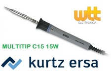 SALDATORE STILO KURTZ ERSA A STAGNO MULTITIP 15W 230V PROFESSIONALE 0910BD