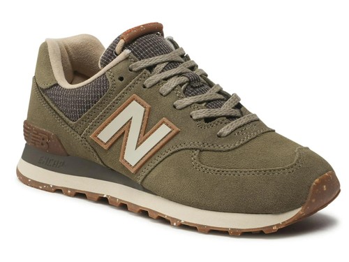 SCARPE NEW BALANCE ML574 ML 574 UOMO DONNA NB PELLE SHOES BLU ROSSO 42 43 44 45 - Imagen 17 de 42