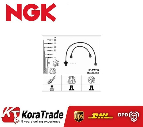 NGK 0948 OE QUALITY IGNITION CABLE SET - Afbeelding 1 van 2