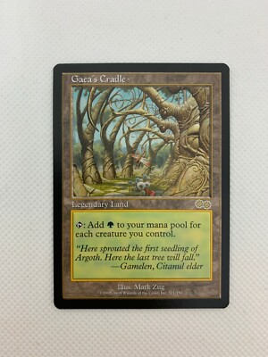 Gaea's Cradle Urza's Saga NM w/ light crease *CCGHouse* | eBay