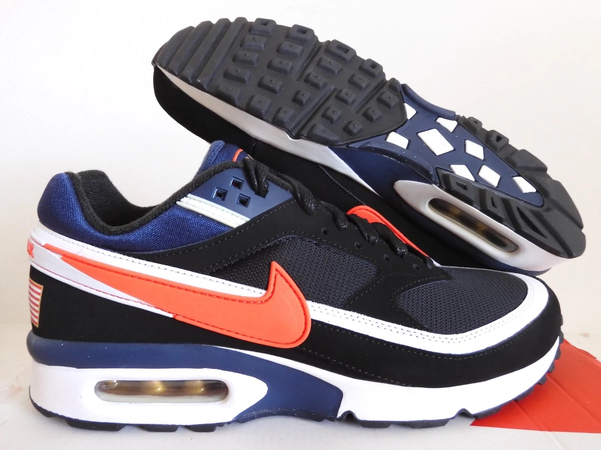 Higgins Discipline Hulpeloosheid NIKE AIR MAX BW PREMIUM &#034;OLYMPIC USA&#034; BLACK-CRIMSON-MID NAVY SZ  8.5 [819523-064] | eBay