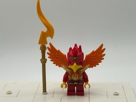 LEGO Flinx phoenix minifigure gold armor Legends of Chima 70221 loc128