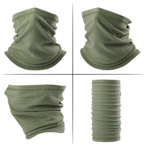 Balaclava Fleece Windproof Scarf Half Face Mask for Outdoor Ski Warm Neck Gaiter - Picture 18 of 23