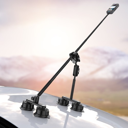 Kit de ventosa de montaje en coche para cámara de acción Insta360 ONE RS/X2/R/X/X3/X4/ONE/DJI - Imagen 3 de 12