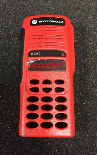 Motorola HT1250 Full keypad refurb housing complete in (RED) - Picture 2 of 7