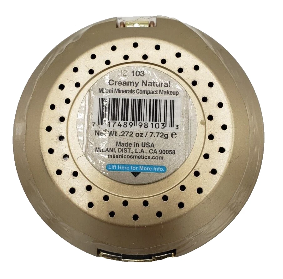 NEW Milani Mineral Compact Makeup- 103 CREAMY NATURAL - Image 2 of 2