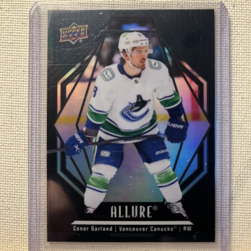2022-23 Upper Deck Allure - #47 Conor Garland Black Rainbow Canucks