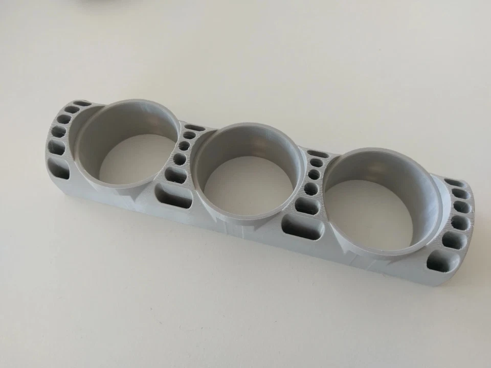 TRIPLE 52mm Boost Gauge Pod - Reemplace la ventilación para BMW E30 1982 - 1992 Foto 3 de 4