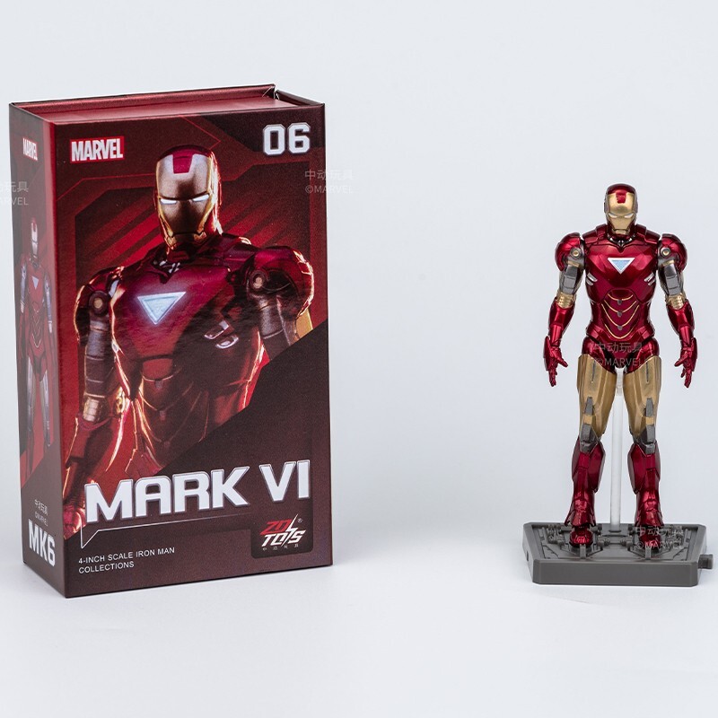 未使用■ZD Toys■MARVEL アイアンマン MARK VI マーク6 Amazon.com: Kanihobby ZD Toys Marvel Studios 10th-Aniversary