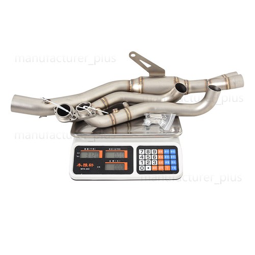 For Aprilia RS660 Tuono 660 2021-2024 Exhaust System Front Pipe 51mm Muffler Tip - Picture 11 of 12