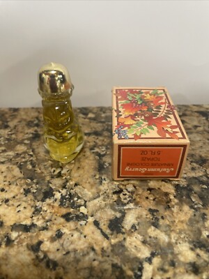 Vintage Avon Autumn Scurry Squirrel Miniature Cologne 0.5 fluid oz New In Box