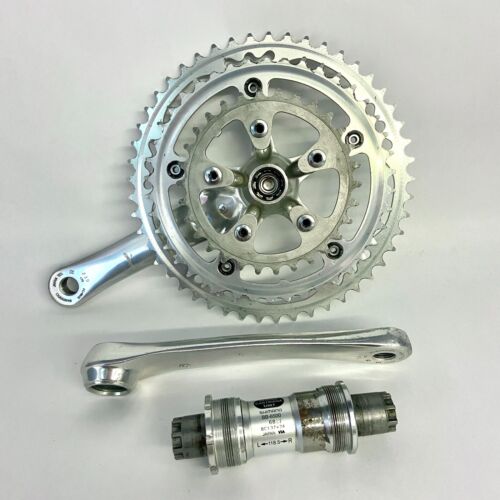 Shimano ULTEGRA FC-6503/6500 Crankset Triple 49/42/30 - 170mm w/ Bottom Bracket - Picture 2 of 4