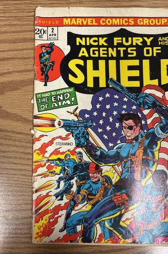 Nick Fury and The Agents of S.H.I.E.L.D. #2 1973 Marvel Jack Kirby Low Grade - Bild 4 von 10
