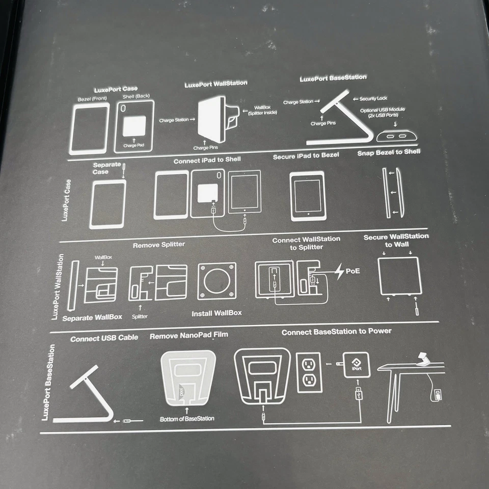 Iport Luxeport Case For IPAD AIR 1 | 2 | PRO 9.7 | 5th Gen Silver 71013 - Image 4 of 4