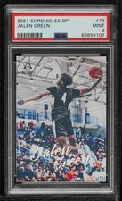 2021-22 Panini Chronicles Draft Picks Luminance Jalen Green #79 PSA 9 MINT 0ym4