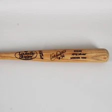 Kirby Puckett Signed Bat Twins - COA BAS