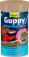 Tetra Guppy Colour Mini - Farbfutter für Guppys Fischfutter Flockenfutter 100ml