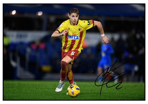 11420. Hector Kyprianou Signed Pictures A4 Prints Watford Peterborough Orient