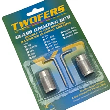 2 Grinder Bits Diamond 3/4"  220 Fine Aanraku 2 fers Fits MOST Glastar Inland
