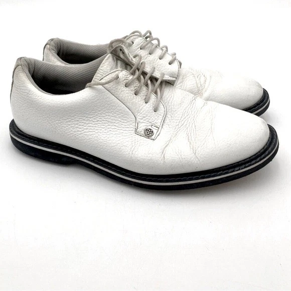 G/FORE Men's Collection Gallivanter Pebble Golf Shoes, Snow Monument, Size 7 - Image 4 of 4