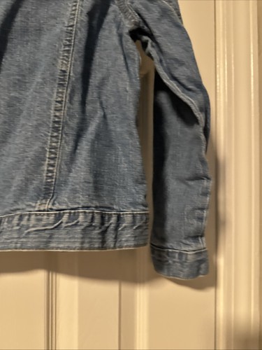 Vintage kids size 12 OSH KOSH B’gosh jean jacket. Snap Front Pockets Denim - Picture 15 of 19
