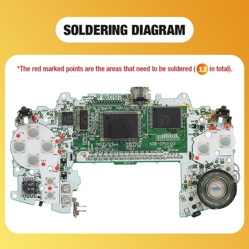 Modification Button Membrane Button Kit Game Console Membrane Button | eBay