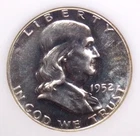 1952 Proof Franklin SILVER Half Dollar 50c NGC PF66 #004 **FATTY** ECC&C, Inc.