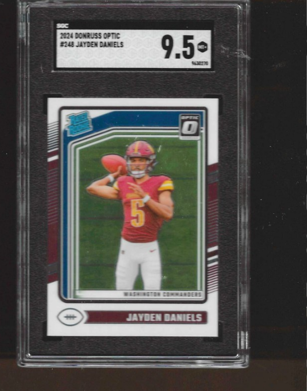 2024 Panini Donruss Optic Rated Rookie Jayden Daniels RC #248