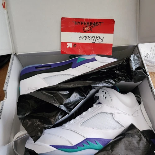 Air Jordan 5 Grape Size 14