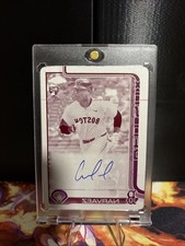 2025 Topps Chrome - Carlos Narvaez 1/1 Magenta Printing Plate Rookie Auto RA-CAN