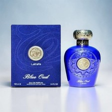 Opulent Blue Oud By Lattafa Eau de Parfum 100ml Unisex Perfume Scent Spray Gift