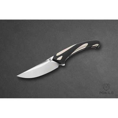 Poikilo Blade Orca Folding Knife 3.5'' Bohler M398 Steel Blade Titanium Handle US