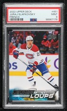 2022 Upper Deck Series 2 Young Guns French Juraj Slafkovsky PSA 9 MINT Rookie RC