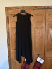 Karin Stevens Evening Collection Size Medium Black Sleeveless Dress