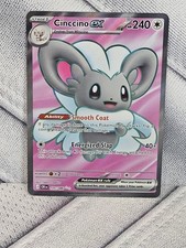 Pokemon Card TCG Cinccino ex 105/086 Chaos Rising 2026 Holo Full Art Ultra Rare