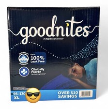 Boys XL Huggies Goodnites Nighttime Bedwetting Underwear