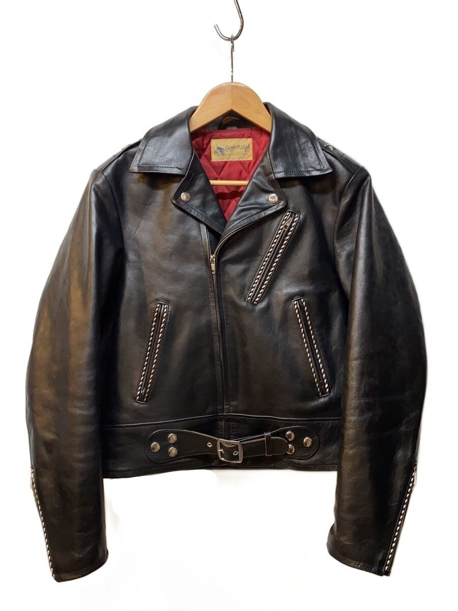 The Groovin High 25Aw/1950S Motorcycle Jacket/Double Riders/M/Horse Leather/2504