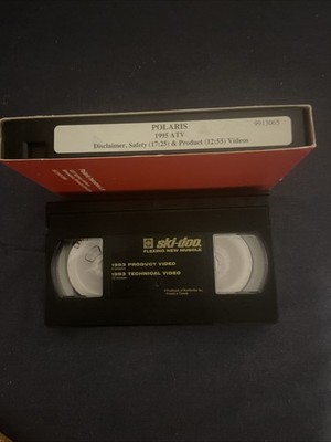 Flexing New Muscle Ski-Doo Product/technical VHS And Polaris 1995 Product/safety