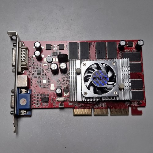 Vintage PALIT Geforce FX5500 128mb AGP - Zdjęcie 4 z 10