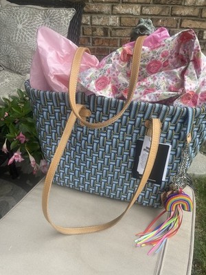 Consuela NWT Medina Classic Tote Sold Out At Consuela With 2 Charms