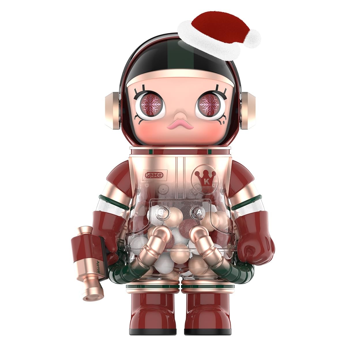 POP MART MEGA Collection 400% SPACE MOLLY Christmas2024
