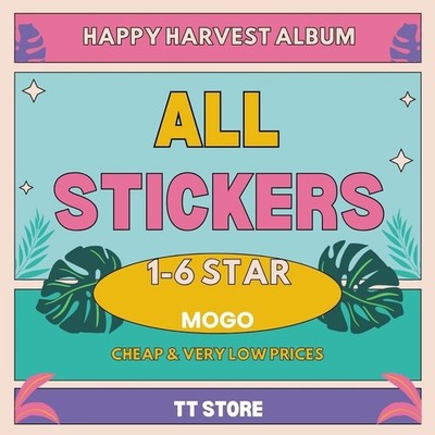 GO MONOPOLY STICKERS 1 -6 ALL STICKERS AVAILABLE  Fast & Safe Cheapst mogo
