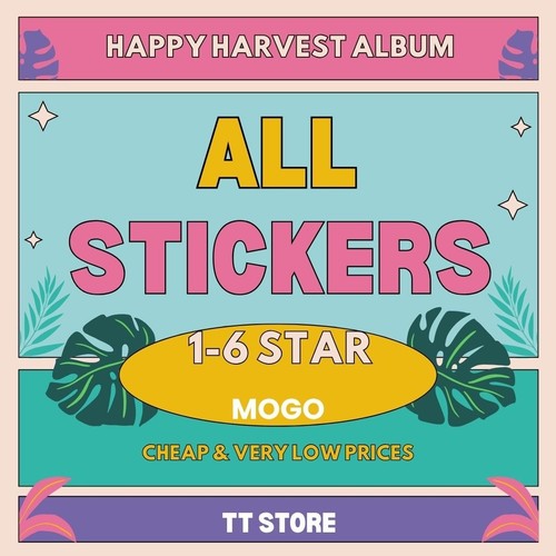 GO MONOPOLY STICKERS 1⭐-6⭐ALL STICKERS AVAILABLE  Fast & Safe Cheapst mogo