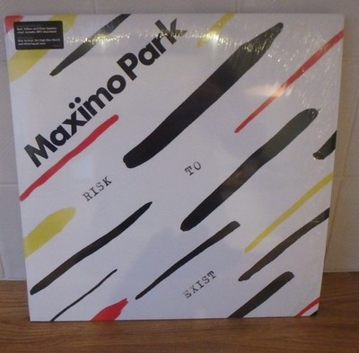 Maxïmo Park   Risk To Exist - RSD 2017  - coloured splatter Vinyl Edition LP.