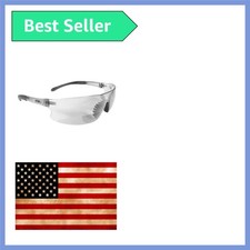 High Performance Safety Glasses with Clear Lens, 2.0 Diopter