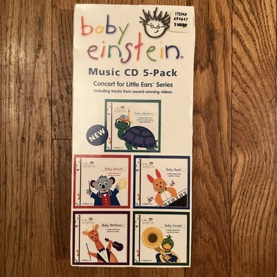 Baby Einstein SEALED Box Set of 5 Music CD s Concert For Little Ears Series NOS