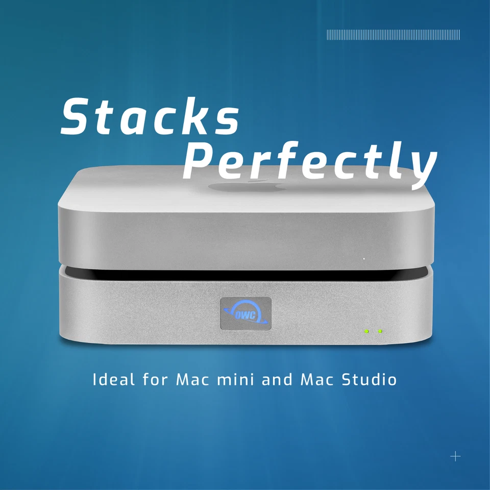 OWC 1TB NVMe M.2 SSD miniStack STX Stackable Storage and Thunderbolt Hub - Image 3 of 4