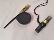 H.S. Strut Li'l Deuce Turkey Call w/ Carbon Striker & M.A.D. Surefire Hooter 401