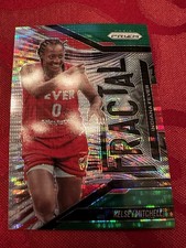 2025 PANINI PRIZM WNBA FRACTAL 3 KELSEY MITCHELL GREEN PULSAR # /25